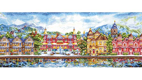 Andriana Kreuzstich-Set – viktorianische Promenade von Andriana