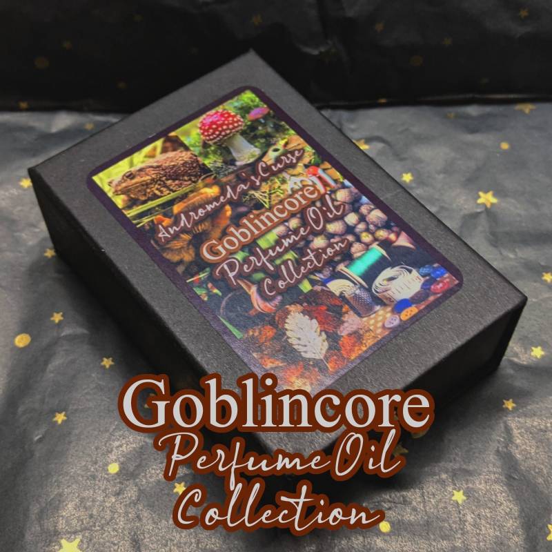Goblincore Geschenkbox - Rollerball Parfümöl Vegan & Cruelty Free von AndromedasCurse