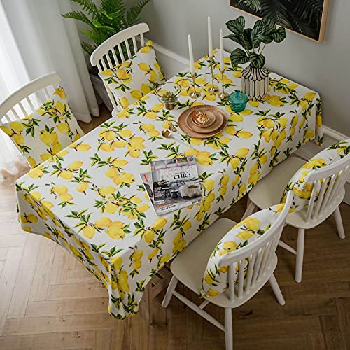 Andrui. Tischdecke Geometrisches Muster/Zitronenmuster Rechteckige Esstisch Deko Hochzeit Hotel Tischdecke mit Mehreren Größen Wohnkultur (Stil - 1,135x180cm) von Andrui.