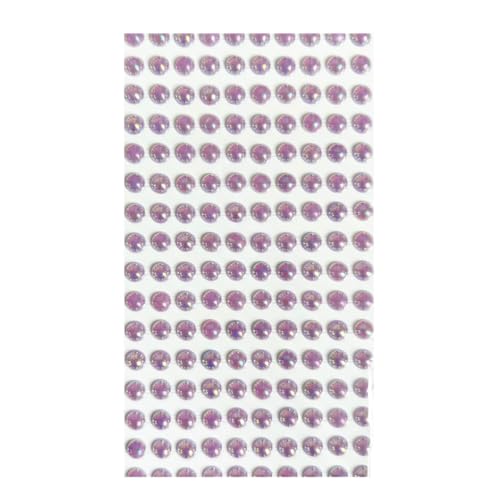 1 Blätter 216 Stück Glitzersteine Selbstklebend,Runde 6 mm Acryl Strasssteine,Strasssteine zum Basteln,Edelstein Sticker für Kinder,Selbstklebende Schmucksteine für DIY Grußkarten,Fotorahmen,Lila 1 Blätter 216 Stück Glitzersteine Selbstklebend,Runde 6 mm Acryl Strasssteine,Strasssteine zum Basteln,Edelstein Sticker für Kinder,Selbstklebende Schmucksteine für DIY Grußkarten,Fotorahmen,Lila von Anevous