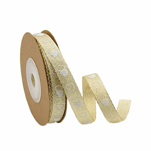 1 Rolle Herzförmiges Satinband,Schleifenband,Geschenkband,Stoffband,Seidenbänder,Dekoband für Weihnachten,Hochzeit,Geschenkverpackung,Haarschleifen,Blumenstrauß,Farbe D,10m x 15mm 1 Rolle Herzförmiges Satinband,Schleifenband,Geschenkband,Stoffband,Seidenbänder,Dekoband für Weihnachten,Hochzeit,Geschenkverpackung,Haarschleifen,Blumenstrauß,Farbe D,10m x 15mm von Anevous