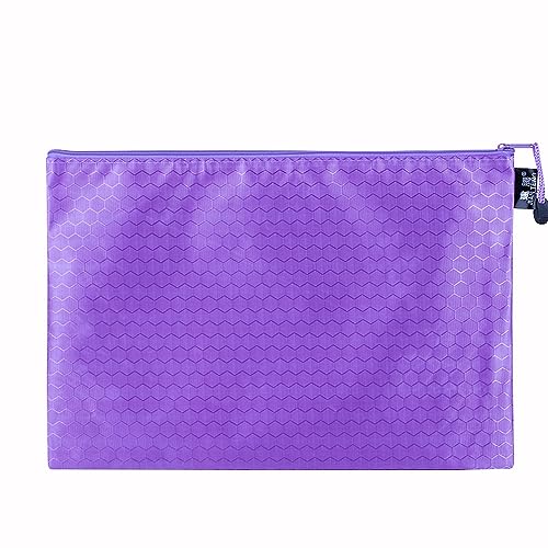 2 Stück Dokumententasche, wasserdichter Reißverschluss Dokumententasche, Datei Tasche Aktentasche Aufbewahrungstasche für Dokumente, Quittung, Papier, Büro Schulreise, Kosmetik,Lila A6 23x12cm 2 Stück Dokumententasche, wasserdichter Reißverschluss Dokumententasche, Datei Tasche Aktentasche Aufbewahrungstasche für Dokumente, Quittung, Papier, Büro Schulreise, Kosmetik,Lila A6 23x12cm von Anevous