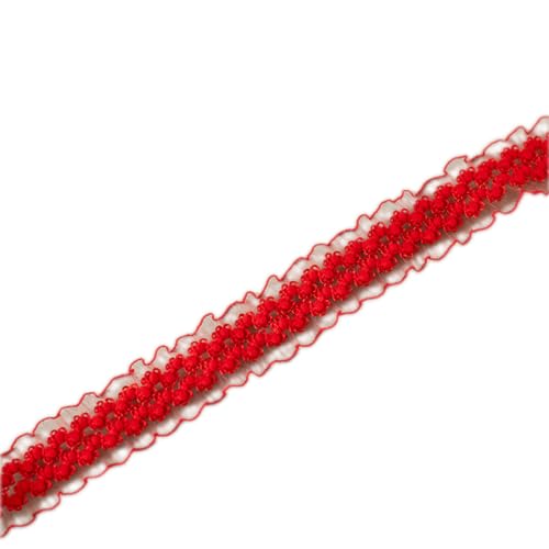 20 Yards Spitzenbordüre Elastisches Spitzenband, Spitzenborte Spitze, Spitzen Spitzenbordüre Spitzen Band Spitzenstoff zum Nähen für Kleidung Dekoration, DIY Handwerk, Hochzeit Tischdeko,Rot 25 mm 20 Yards Spitzenbordüre Elastisches Spitzenband, Spitzenborte Spitze, Spitzen Spitzenbordüre Spitzen Band Spitzenstoff zum Nähen für Kleidung Dekoration, DIY Handwerk, Hochzeit Tischdeko,Rot 25 mm von Anevous