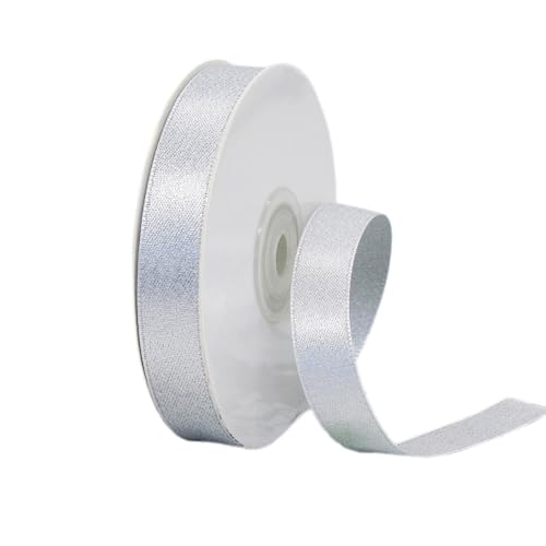 22m x 1.5cm Satinband,Schleifenband,Geschenkband,Stoffband,Seidenbänder,Dekoband Satin Bänder für Weihnachten,Hochzeit,Haarschleifen,Geschenkverpackung,Blumenstrauß,Taufe,Silber 22m x 1.5cm Satinband,Schleifenband,Geschenkband,Stoffband,Seidenbänder,Dekoband Satin Bänder für Weihnachten,Hochzeit,Haarschleifen,Geschenkverpackung,Blumenstrauß,Taufe,Silber von Anevous