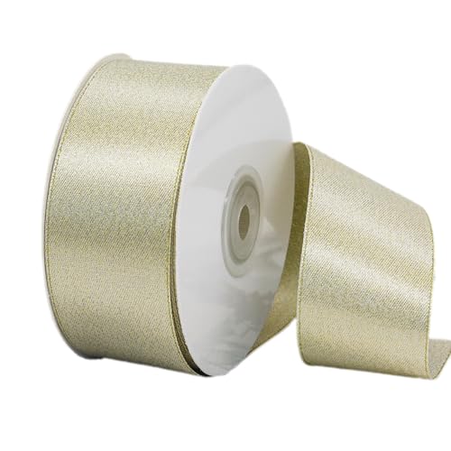 22m x 4cm Satinband,Schleifenband,Geschenkband,Stoffband,Seidenbänder,Dekoband Satin Bänder für Weihnachten,Hochzeit,Haarschleifen,Geschenkverpackung,Blumenstrauß,Taufe,Gold 22m x 4cm Satinband,Schleifenband,Geschenkband,Stoffband,Seidenbänder,Dekoband Satin Bänder für Weihnachten,Hochzeit,Haarschleifen,Geschenkverpackung,Blumenstrauß,Taufe,Gold von Anevous