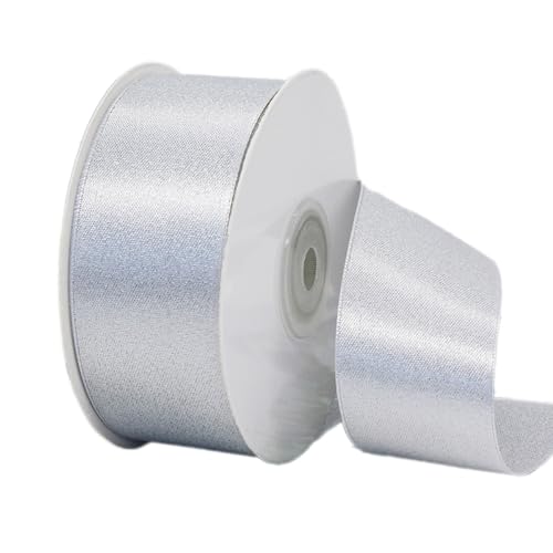 22m x 4cm Satinband,Schleifenband,Geschenkband,Stoffband,Seidenbänder,Dekoband Satin Bänder für Weihnachten,Hochzeit,Haarschleifen,Geschenkverpackung,Blumenstrauß,Taufe,Silber 22m x 4cm Satinband,Schleifenband,Geschenkband,Stoffband,Seidenbänder,Dekoband Satin Bänder für Weihnachten,Hochzeit,Haarschleifen,Geschenkverpackung,Blumenstrauß,Taufe,Silber von Anevous