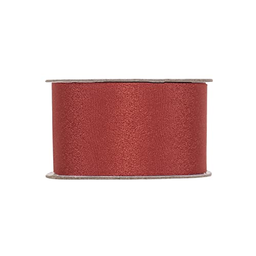 25 Yard Satinband,3.8cm Breit,Schleifenband,Geschenkband,Stoffband,Seidenbänder,Dekoband,Satin Band für Weihnachten,Hochzeit,Geschenkverpackung,Haarschleifen,Blumenstrauß,Dunkelorange 25 Yard Satinband,3.8cm Breit,Schleifenband,Geschenkband,Stoffband,Seidenbänder,Dekoband,Satin Band für Weihnachten,Hochzeit,Geschenkverpackung,Haarschleifen,Blumenstrauß,Dunkelorange von Anevous