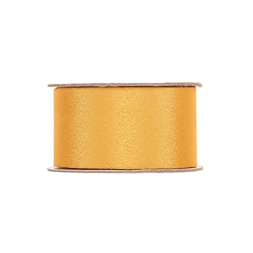 25 Yard Satinband,3.8cm Breit,Schleifenband,Geschenkband,Stoffband,Seidenbänder,Dekoband,Satin Band für Weihnachten,Hochzeit,Geschenkverpackung,Haarschleifen,Blumenstrauß,Gold 25 Yard Satinband,3.8cm Breit,Schleifenband,Geschenkband,Stoffband,Seidenbänder,Dekoband,Satin Band für Weihnachten,Hochzeit,Geschenkverpackung,Haarschleifen,Blumenstrauß,Gold von Anevous