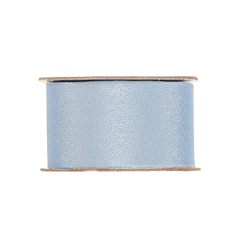 25 Yard Satinband,3.8cm Breit,Schleifenband,Geschenkband,Stoffband,Seidenbänder,Dekoband,Satin Band für Weihnachten,Hochzeit,Geschenkverpackung,Haarschleifen,Blumenstrauß,Graublau 25 Yard Satinband,3.8cm Breit,Schleifenband,Geschenkband,Stoffband,Seidenbänder,Dekoband,Satin Band für Weihnachten,Hochzeit,Geschenkverpackung,Haarschleifen,Blumenstrauß,Graublau von Anevous