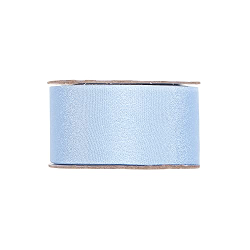 25 Yard Satinband,3.8cm Breit,Schleifenband,Geschenkband,Stoffband,Seidenbänder,Dekoband,Satin Band für Weihnachten,Hochzeit,Geschenkverpackung,Haarschleifen,Blumenstrauß,Hellblau 25 Yard Satinband,3.8cm Breit,Schleifenband,Geschenkband,Stoffband,Seidenbänder,Dekoband,Satin Band für Weihnachten,Hochzeit,Geschenkverpackung,Haarschleifen,Blumenstrauß,Hellblau von Anevous