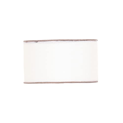 25 Yard Satinband,3.8cm Breit,Schleifenband,Geschenkband,Stoffband,Seidenbänder,Dekoband,Satin Band für Weihnachten,Hochzeit,Geschenkverpackung,Haarschleifen,Blumenstrauß,Weiß 25 Yard Satinband,3.8cm Breit,Schleifenband,Geschenkband,Stoffband,Seidenbänder,Dekoband,Satin Band für Weihnachten,Hochzeit,Geschenkverpackung,Haarschleifen,Blumenstrauß,Weiß von Anevous