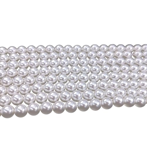 29 Stück ca. Weiße Glas Perlen Lose Runde Perlen mit Loch Bastelperlen Perlen zum Auffädeln Schmuckperlen Schmuck Edelsteinperlen für DIY Armbänder, Halskette, Schmuckherstellung, Ohrringe,Weiß 14mm 29 Stück ca. Weiße Glas Perlen Lose Runde Perlen mit Loch Bastelperlen Perlen zum Auffädeln Schmuckperlen Schmuck Edelsteinperlen für DIY Armbänder, Halskette, Schmuckherstellung, Ohrringe,Weiß 14mm von Anevous