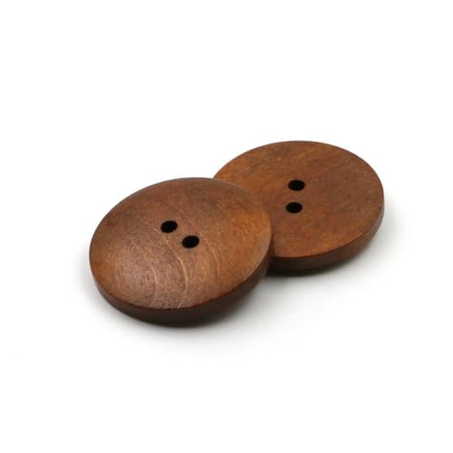 30 Stück Rund Holzknöpfe, Holz Runde Knöpfe, 4 Löcher und 2 Löcher Holz Knöpfe, Basteln Knöpfe zum Nähen Annähen für DIY Scrapbooking Jacken Mützen Handwerk Schmuckherstellung,Kaffee C 30mm 30 Stück Rund Holzknöpfe, Holz Runde Knöpfe, 4 Löcher und 2 Löcher Holz Knöpfe, Basteln Knöpfe zum Nähen Annähen für DIY Scrapbooking Jacken Mützen Handwerk Schmuckherstellung,Kaffee C 30mm von Anevous