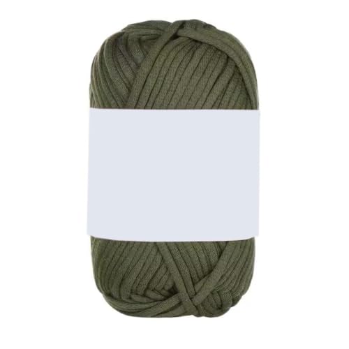 5x50g Häkelgarn Baumwolle zum Häkeln, Dickes Garn Klobiges Baumwollgarn, Strickgarn zum Häkeln, Weiche Stricken Baumwollgarn für Anfänger, Hüte, Schals, Socken, Taschen,Armeegrün 5x50g Häkelgarn Baumwolle zum Häkeln, Dickes Garn Klobiges Baumwollgarn, Strickgarn zum Häkeln, Weiche Stricken Baumwollgarn für Anfänger, Hüte, Schals, Socken, Taschen,Armeegrün von Anevous