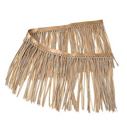 Anevous 1 Meter Fransen Band,30cm Breite Leder Quaste Fransenborte,Fransenband Lederfransenbesatz,Quastenbesatz,Dekoband für DIY Kleidung Fransen Rock Tasche Nähen Basteln Verzierung,Gold Anevous 1 Meter Fransen Band,30cm Breite Leder Quaste Fransenborte,Fransenband Lederfransenbesatz,Quastenbesatz,Dekoband für DIY Kleidung Fransen Rock Tasche Nähen Basteln Verzierung,Gold von Anevous