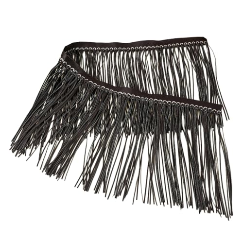 Anevous 1 Meter Fransen Band,30cm Breite Leder Quaste Fransenborte,Fransenband Lederfransenbesatz,Quastenbesatz,Dekoband für DIY Kleidung Fransen Rock Tasche Nähen Basteln Verzierung,Kaffee B Anevous 1 Meter Fransen Band,30cm Breite Leder Quaste Fransenborte,Fransenband Lederfransenbesatz,Quastenbesatz,Dekoband für DIY Kleidung Fransen Rock Tasche Nähen Basteln Verzierung,Kaffee B von Anevous