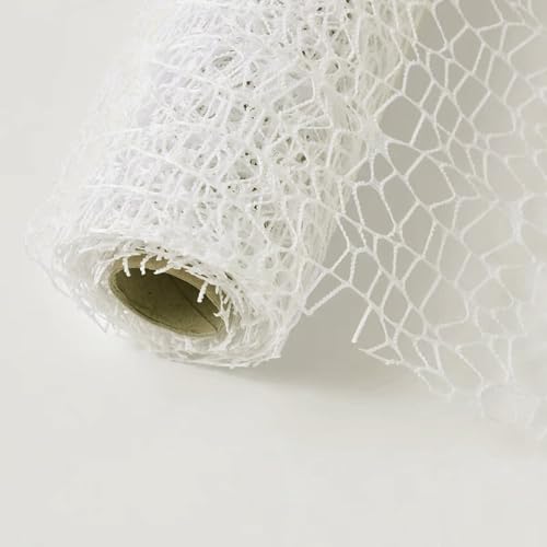 Anevous 1 Rolle Blumenstrauß Netz Papier, Geschenkpapier Blumen, Blumenstrauß Verpackung Garn, Bouquet Verpackungspapier Mesh für Blumenverpackung Hochzeiten Geburtstage,Weiß Anevous 1 Rolle Blumenstrauß Netz Papier, Geschenkpapier Blumen, Blumenstrauß Verpackung Garn, Bouquet Verpackungspapier Mesh für Blumenverpackung Hochzeiten Geburtstage,Weiß von Anevous