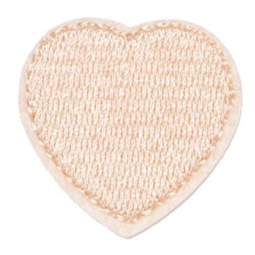Anevous 10 Stück Herz Stickerei Aufnäher, Herz Patches zum Aufbügeln, Mini Flicken Herzform Applikation, Bügelpatch Erwachsene Dekoration für DIY Kleidung Hüte Jacke Jeans Rucksäcke Tasche,Champagner Anevous 10 Stück Herz Stickerei Aufnäher, Herz Patches zum Aufbügeln, Mini Flicken Herzform Applikation, Bügelpatch Erwachsene Dekoration für DIY Kleidung Hüte Jacke Jeans Rucksäcke Tasche,Champagner von Anevous