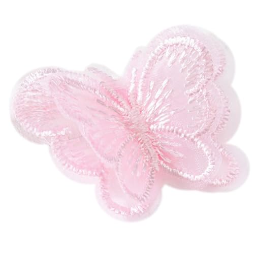 Anevous 10 Stück Schmetterling Patches, Doppellagiger Organza Schmetterling Flicken zum Aufnähen, Spitze Applikationen, Nähen Aufnäher, Stickerei Patche für DIY Handwerk Dekorieren, Kleidung,Hellrosa Anevous 10 Stück Schmetterling Patches, Doppellagiger Organza Schmetterling Flicken zum Aufnähen, Spitze Applikationen, Nähen Aufnäher, Stickerei Patche für DIY Handwerk Dekorieren, Kleidung,Hellrosa von Anevous