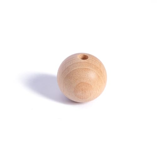 Anevous 100 Stück Natur Holzperlen Zum Auffädeln,Runde Perlen für Armbänder DIY Basteln,Groß Beads mit Loch,Holzfarbe Perlen,Zwischenperlen,Natürliche Lose Spacer Perlen für Makramee,10mm Anevous 100 Stück Natur Holzperlen Zum Auffädeln,Runde Perlen für Armbänder DIY Basteln,Groß Beads mit Loch,Holzfarbe Perlen,Zwischenperlen,Natürliche Lose Spacer Perlen für Makramee,10mm von Anevous
