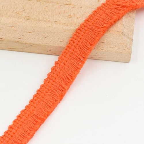Anevous 15 M Baumwolle Quaste Fransenborte Fransen Spitzen Spitzenband Fransenborte Band, Fransenband Quasten Trim für DIY Nähen, Kleidung Vorhang Wohnaccessoires, Dekoration,Orange 15 mm Anevous 15 M Baumwolle Quaste Fransenborte Fransen Spitzen Spitzenband Fransenborte Band, Fransenband Quasten Trim für DIY Nähen, Kleidung Vorhang Wohnaccessoires, Dekoration,Orange 15 mm von Anevous