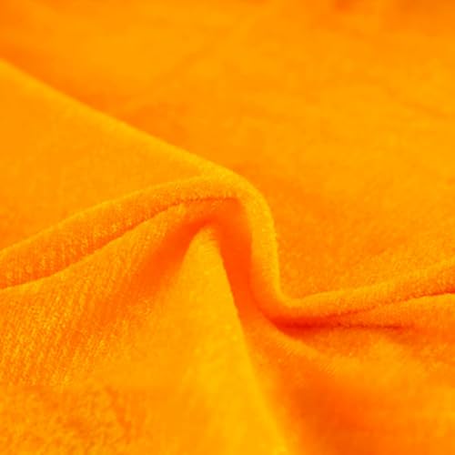 Anevous 1m x 165cm Pannesamt Stoff Meterware für Deko, Samt ähnliche Dekostoff, Stoffe zum Nähen, Samtstoff Basteln und Bekleidung Für Kleidung Vorhänge Gardinen Bühne Tischdecke Deko,Orange Anevous 1m x 165cm Pannesamt Stoff Meterware für Deko, Samt ähnliche Dekostoff, Stoffe zum Nähen, Samtstoff Basteln und Bekleidung Für Kleidung Vorhänge Gardinen Bühne Tischdecke Deko,Orange von Anevous
