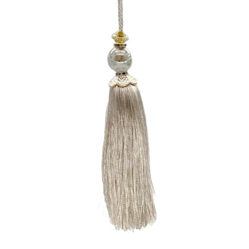 Anevous 2 Stück Eleganten Polyester Quasten,Bastelquasten,Charms,Schlüsselquaste,Key Tassel für Heimdekoration,Hochzeit,Weihnachten,Schlüsselanhänger,DIY-Zubehör,Hellbeige Anevous 2 Stück Eleganten Polyester Quasten,Bastelquasten,Charms,Schlüsselquaste,Key Tassel für Heimdekoration,Hochzeit,Weihnachten,Schlüsselanhänger,DIY-Zubehör,Hellbeige von Anevous