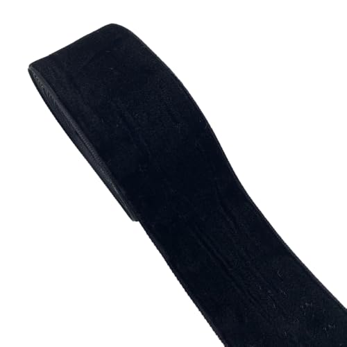 Anevous 2 Yards Samtband 3,8 cm Dekoband, Samt Schleifenband Band, Schmuckband Geschenkband, Zierband Zierborte Borte für Geschenkverpackung Hochzeit Party Geschenkbox DIY Deko,Schwarz A Anevous 2 Yards Samtband 3,8 cm Dekoband, Samt Schleifenband Band, Schmuckband Geschenkband, Zierband Zierborte Borte für Geschenkverpackung Hochzeit Party Geschenkbox DIY Deko,Schwarz A von Anevous