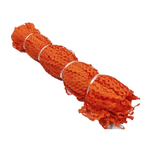 Anevous 2 x 25m Wellen Spitzenband, Spitzenborte Spitze Häkelband, S-Form Spitze Spitzenbesatz, Stoffband Zum Nähen für Handwerk Hochzeitskleider Kleidung Geschenkbox Scrapbooking Deko,Orange Anevous 2 x 25m Wellen Spitzenband, Spitzenborte Spitze Häkelband, S-Form Spitze Spitzenbesatz, Stoffband Zum Nähen für Handwerk Hochzeitskleider Kleidung Geschenkbox Scrapbooking Deko,Orange von Anevous