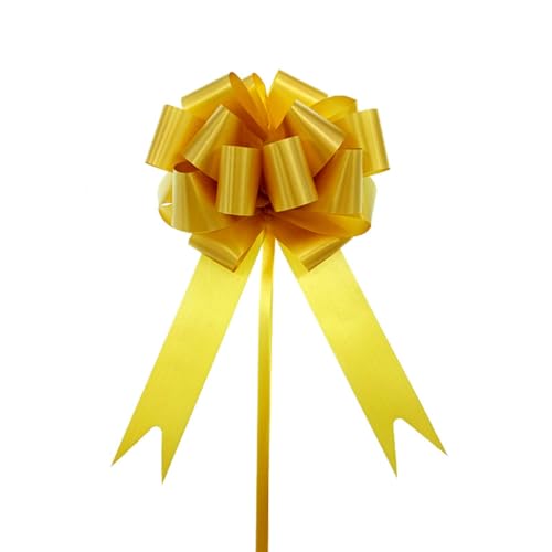 Anevous 20 Stück Große Geschenkschleife, 20cm Große Geschenk Schleife, Geschenkbänder Ziehschleife, Dekoschleife für Basteln Hochzeit Geburtstag, Geschenkverpackung, Auto Deko,Gold Anevous 20 Stück Große Geschenkschleife, 20cm Große Geschenk Schleife, Geschenkbänder Ziehschleife, Dekoschleife für Basteln Hochzeit Geburtstag, Geschenkverpackung, Auto Deko,Gold von Anevous