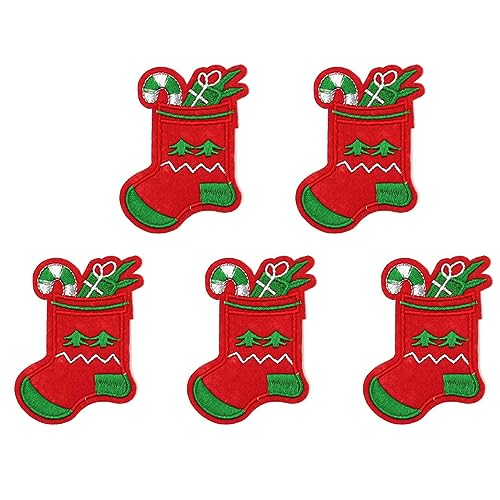 Anevous 20 Stück Weihnachten Patches Weihnachten Bestickte Applikation Flicken Aufnäher zum Aufbügeln Reparatur Patche für Kleidung, Taschen, Hüte Schuhe, Basteln,Stil G Anevous 20 Stück Weihnachten Patches Weihnachten Bestickte Applikation Flicken Aufnäher zum Aufbügeln Reparatur Patche für Kleidung, Taschen, Hüte Schuhe, Basteln,Stil G von Anevous
