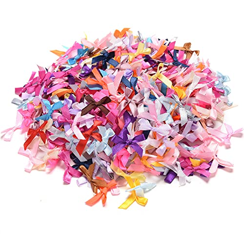 Anevous 200 Stück Mini Satinband Schleifen, 3 cm Klein Satin Band Schleife Mini Band Bowtie für Nähen DIY Handwerk, Hochzeit Deko, Haar Accessoires, Geschenk Box,Mix Anevous 200 Stück Mini Satinband Schleifen, 3 cm Klein Satin Band Schleife Mini Band Bowtie für Nähen DIY Handwerk, Hochzeit Deko, Haar Accessoires, Geschenk Box,Mix von Anevous