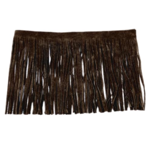 Anevous 2m x 10cm Fransenbesatz Quasten, Wildleder Quastenbesatz, Bekleidungsquasten Trimmen, DIY Quaste Fransenborte Für DIY Kleidung Kleid Nähen Basteln Verzierung,Braun Anevous 2m x 10cm Fransenbesatz Quasten, Wildleder Quastenbesatz, Bekleidungsquasten Trimmen, DIY Quaste Fransenborte Für DIY Kleidung Kleid Nähen Basteln Verzierung,Braun von Anevous