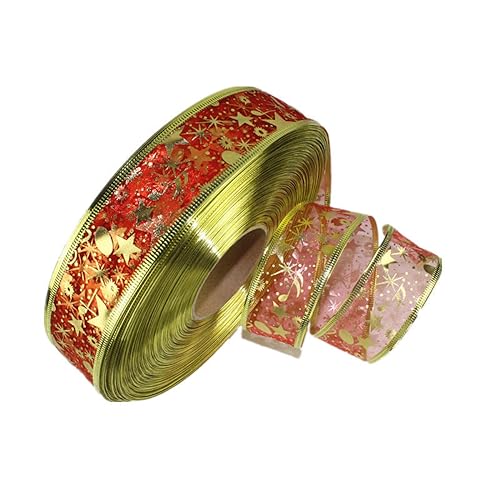 Anevous 3 Rolle Satinband,Geschenkband Breit,Schleifenband,Stoffband,Bänder mit Goldfolie,Dekoband für Schleife,Haarschleifen,Hochzeit,Geschenkverpackung,Dekoration,2m x 5cm/Rolle,Rot Anevous 3 Rolle Satinband,Geschenkband Breit,Schleifenband,Stoffband,Bänder mit Goldfolie,Dekoband für Schleife,Haarschleifen,Hochzeit,Geschenkverpackung,Dekoration,2m x 5cm/Rolle,Rot von Anevous