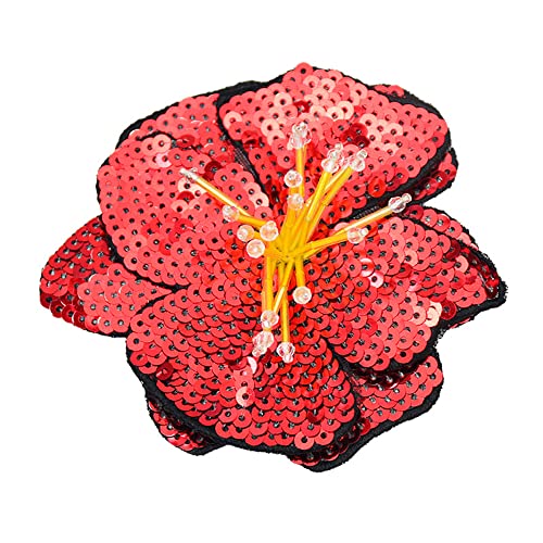 Anevous 4 Stück Pailletten Blumen Applikationen,Blumen Patches Zum Aufnähen,Flicken Blumen Aufnäher,Patch Deko für DIY Kleidung,Mütze,Schuhe,Jeans,Rucksäcke,Rot Anevous 4 Stück Pailletten Blumen Applikationen,Blumen Patches Zum Aufnähen,Flicken Blumen Aufnäher,Patch Deko für DIY Kleidung,Mütze,Schuhe,Jeans,Rucksäcke,Rot von Anevous