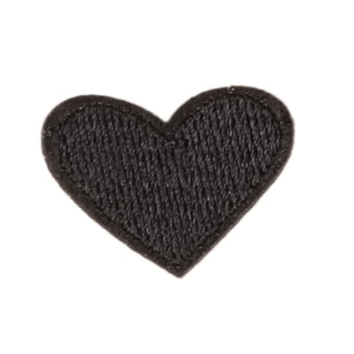 Anevous 40 Stück Herz Patches zum Aufbügeln, Mini Herz Applikation Aufnäher, Herz Flicken met Schmelzkleber, Bügelpatch Erwachsene für Hut Jacke Jeans Rucksäcke DIY Dekoration,Schwarz Anevous 40 Stück Herz Patches zum Aufbügeln, Mini Herz Applikation Aufnäher, Herz Flicken met Schmelzkleber, Bügelpatch Erwachsene für Hut Jacke Jeans Rucksäcke DIY Dekoration,Schwarz von Anevous