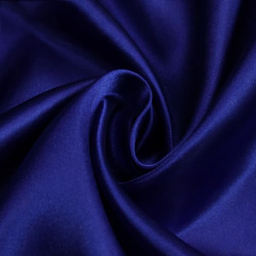 Anevous 400cm x150cm Satin Stoff, Einfarbig Stoffe zum Nähen, Kleiderstoff Dekostoff Meterware, Satinstoff zum Basteln, Bezugsstoff für Kleidung Vorhänge Tischdecken Deko,Königsblau Anevous 400cm x150cm Satin Stoff, Einfarbig Stoffe zum Nähen, Kleiderstoff Dekostoff Meterware, Satinstoff zum Basteln, Bezugsstoff für Kleidung Vorhänge Tischdecken Deko,Königsblau von Anevous