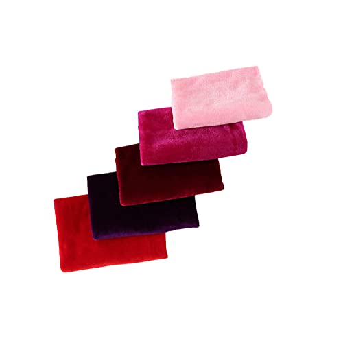 Anevous 5 Stück 25 x 25 cm Samt Stoff Patchwork Stoffpaket, Meterware Stoffe zum Nähen Patchwork, Quilten Stoff für DIY Basteln Dekoration Basteln Handwerken Kleidung Puppen Mütze,Mischfarbe A Anevous 5 Stück 25 x 25 cm Samt Stoff Patchwork Stoffpaket, Meterware Stoffe zum Nähen Patchwork, Quilten Stoff für DIY Basteln Dekoration Basteln Handwerken Kleidung Puppen Mütze,Mischfarbe A von Anevous