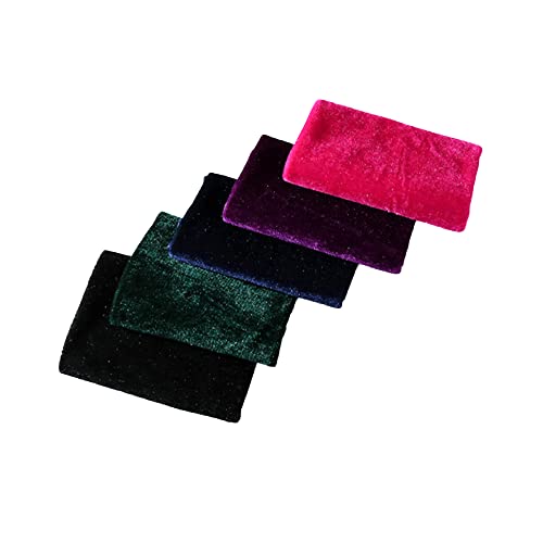 Anevous 5 Stück 25 x 25 cm Samt Stoff Patchwork Stoffpaket, Meterware Stoffe zum Nähen Patchwork, Quilten Stoff für DIY Basteln Dekoration Basteln Handwerken Kleidung Puppen Mütze,Mischfarbe B Anevous 5 Stück 25 x 25 cm Samt Stoff Patchwork Stoffpaket, Meterware Stoffe zum Nähen Patchwork, Quilten Stoff für DIY Basteln Dekoration Basteln Handwerken Kleidung Puppen Mütze,Mischfarbe B von Anevous