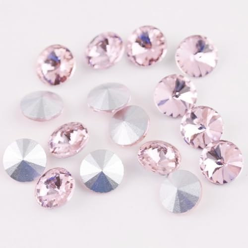 Anevous 60 Stück Spitzem Boden Strasssteine, 10mm Glas Kristalle Steinchen Strass, Glitzer Edelsteine Strasssteine zum Basteln für DIY Dekoration, Nägel, Kleidung, Handyhüllen,Hellrosa Anevous 60 Stück Spitzem Boden Strasssteine, 10mm Glas Kristalle Steinchen Strass, Glitzer Edelsteine Strasssteine zum Basteln für DIY Dekoration, Nägel, Kleidung, Handyhüllen,Hellrosa von Anevous