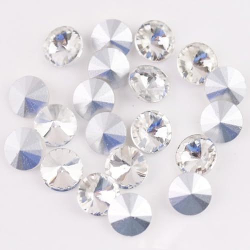 Anevous 60 Stück Spitzem Boden Strasssteine, 6mm Glas Kristalle Steinchen Strass, Glitzer Edelsteine Strasssteine zum Basteln für DIY Dekoration, Nägel, Kleidung, Handyhüllen,Weiß Anevous 60 Stück Spitzem Boden Strasssteine, 6mm Glas Kristalle Steinchen Strass, Glitzer Edelsteine Strasssteine zum Basteln für DIY Dekoration, Nägel, Kleidung, Handyhüllen,Weiß von Anevous