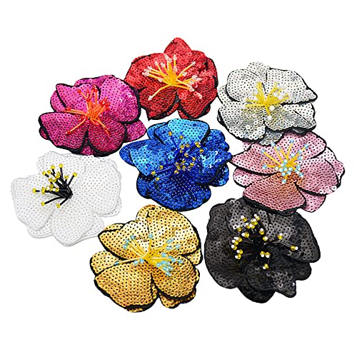 Anevous 8 Stück Pailletten Blumen Applikationen,Blumen Patches Zum Aufnähen,Flicken Blumen Aufnäher,Patch Deko für DIY Kleidung,Mütze,Schuhe,Jeans,Rucksäcke,Mischfarbe Anevous 8 Stück Pailletten Blumen Applikationen,Blumen Patches Zum Aufnähen,Flicken Blumen Aufnäher,Patch Deko für DIY Kleidung,Mütze,Schuhe,Jeans,Rucksäcke,Mischfarbe von Anevous