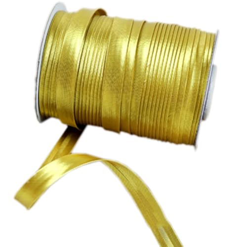 Anevous 80m Satin Schrägband, 1,5 cm Satinband zum Nähen, Flaches Satin Paspelband für Cheongsam Dekoration, Kleidungsnähte Paspeln, Nähen Kleidung, Binden, Säumen, Quilten, Paspeln,Gold Anevous 80m Satin Schrägband, 1,5 cm Satinband zum Nähen, Flaches Satin Paspelband für Cheongsam Dekoration, Kleidungsnähte Paspeln, Nähen Kleidung, Binden, Säumen, Quilten, Paspeln,Gold von Anevous