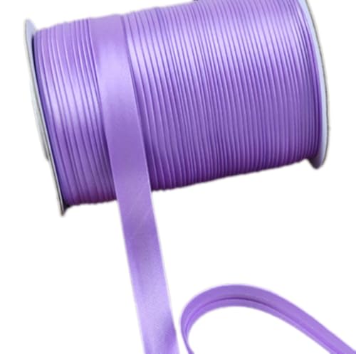 Anevous 80m Satin Schrägband, 1,5 cm Satinband zum Nähen, Flaches Satin Paspelband für Cheongsam Dekoration, Kleidungsnähte Paspeln, Nähen Kleidung, Binden, Säumen, Quilten, Paspeln,Hellviolett Anevous 80m Satin Schrägband, 1,5 cm Satinband zum Nähen, Flaches Satin Paspelband für Cheongsam Dekoration, Kleidungsnähte Paspeln, Nähen Kleidung, Binden, Säumen, Quilten, Paspeln,Hellviolett von Anevous