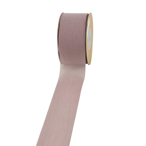 Anevous Chiffonband 25 Yard x 3.8cm,Geschenkband Breit,Bänder Hochzeit,Schleifenband,Stoffband,Dekoband für Schleife,Haarschleifen,Geschenkverpackung,Brautsträuße,Dekoration,Dunkelrosa Anevous Chiffonband 25 Yard x 3.8cm,Geschenkband Breit,Bänder Hochzeit,Schleifenband,Stoffband,Dekoband für Schleife,Haarschleifen,Geschenkverpackung,Brautsträuße,Dekoration,Dunkelrosa von Anevous