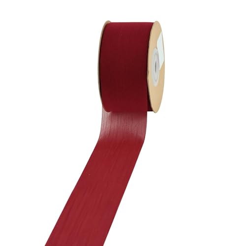 Anevous Chiffonband 25 Yard x 3.8cm,Geschenkband Breit,Bänder Hochzeit,Schleifenband,Stoffband,Dekoband für Schleife,Haarschleifen,Geschenkverpackung,Brautsträuße,Dekoration,Weinrot Anevous Chiffonband 25 Yard x 3.8cm,Geschenkband Breit,Bänder Hochzeit,Schleifenband,Stoffband,Dekoband für Schleife,Haarschleifen,Geschenkverpackung,Brautsträuße,Dekoration,Weinrot von Anevous