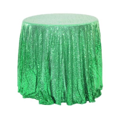 Anevous Glitzer Pailletten Tischdecke, Rund Glitzernd Tischtuch, Schützt und Dekorative Tischläufer, Tischdecke Einfarbige für Geburtstag, Hochzeit, Party, Esszimmer, Weihnachten,Grün 60cm Anevous Glitzer Pailletten Tischdecke, Rund Glitzernd Tischtuch, Schützt und Dekorative Tischläufer, Tischdecke Einfarbige für Geburtstag, Hochzeit, Party, Esszimmer, Weihnachten,Grün 60cm von Anevous