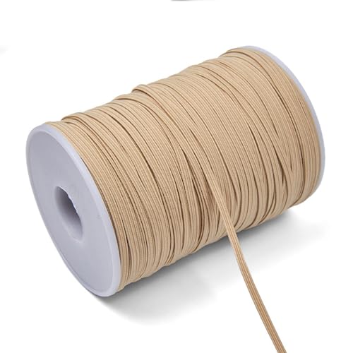 Anevous Gummiband,Nähen Gummibänder,Flache Elastisches Band,Gummiband Nähen,Einfassband zum Hosenbund,Hosengummi für Nähen und Haushalt DIY Handwerk,Kleidung Zubehör,Handgemacht,Beige 3mmx90m Anevous Gummiband,Nähen Gummibänder,Flache Elastisches Band,Gummiband Nähen,Einfassband zum Hosenbund,Hosengummi für Nähen und Haushalt DIY Handwerk,Kleidung Zubehör,Handgemacht,Beige 3mmx90m von Anevous
