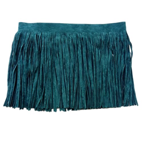 Anevous Leder Quaste Fransen Band, Quastenbesatz Geschnitten Fransenband, Schnittfranse Fransenborte für DIY Kleid Garment Apparel Nähen Basteln Verzierung Zubehör,Marinegrün 100x25cm Anevous Leder Quaste Fransen Band, Quastenbesatz Geschnitten Fransenband, Schnittfranse Fransenborte für DIY Kleid Garment Apparel Nähen Basteln Verzierung Zubehör,Marinegrün 100x25cm von Anevous
