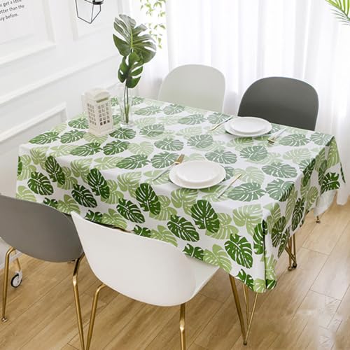 Anevous Tischdecke Abwischbare, Wasserdichtes Tischdecken 140x180cm, Pflegeleicht Kunststoff Esstischdecke, Elegante Wachstuch, Tischtuch für Esszimmer, Wohnzimmer, Balkon, Garten,Grün Anevous Tischdecke Abwischbare, Wasserdichtes Tischdecken 140x180cm, Pflegeleicht Kunststoff Esstischdecke, Elegante Wachstuch, Tischtuch für Esszimmer, Wohnzimmer, Balkon, Garten,Grün von Anevous